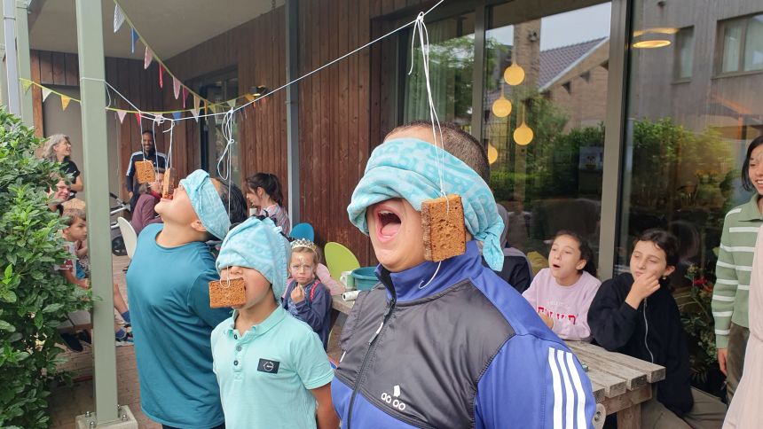 Knutselen, schminken, koekhappen